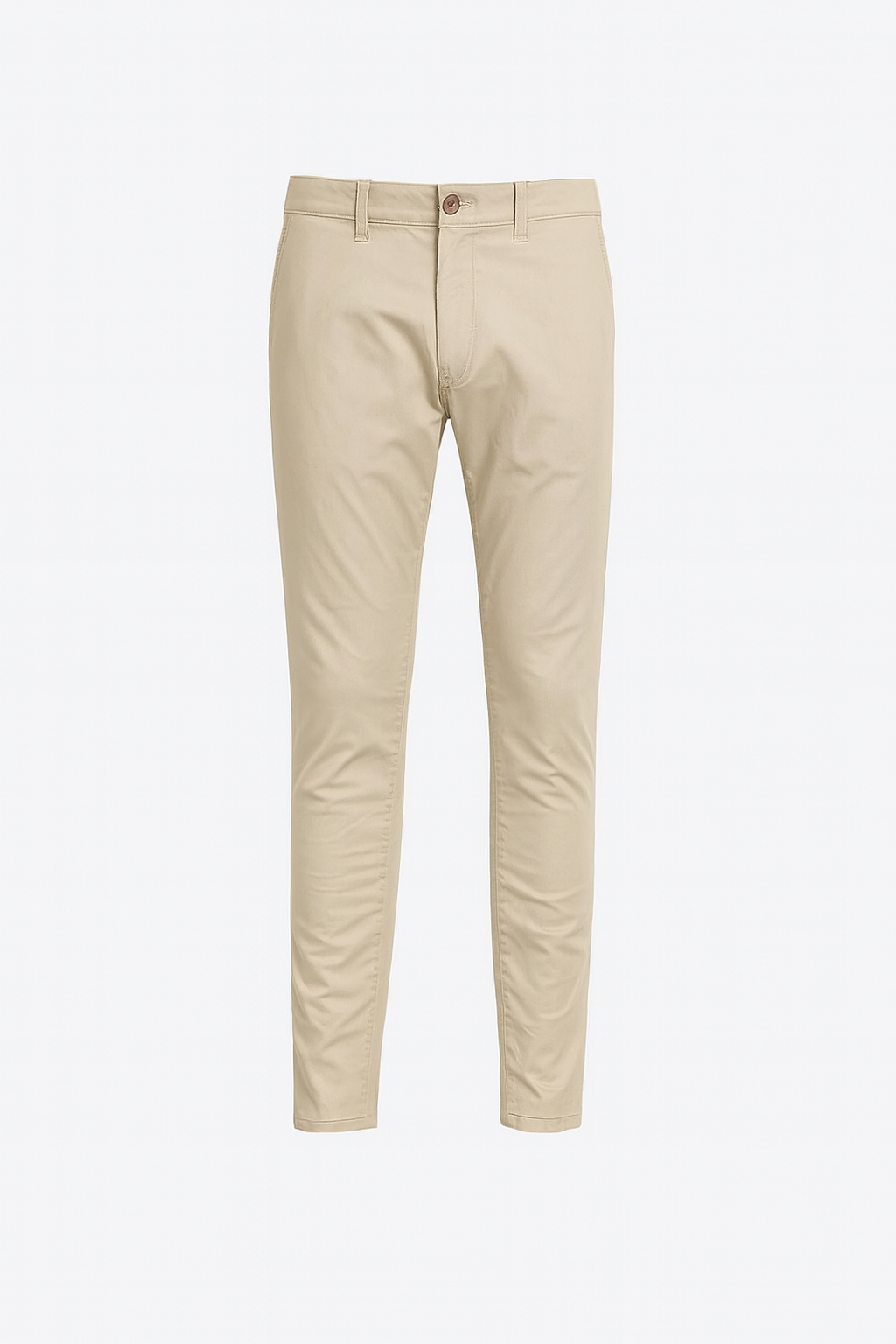Essential Slim Fit Straight Trousers