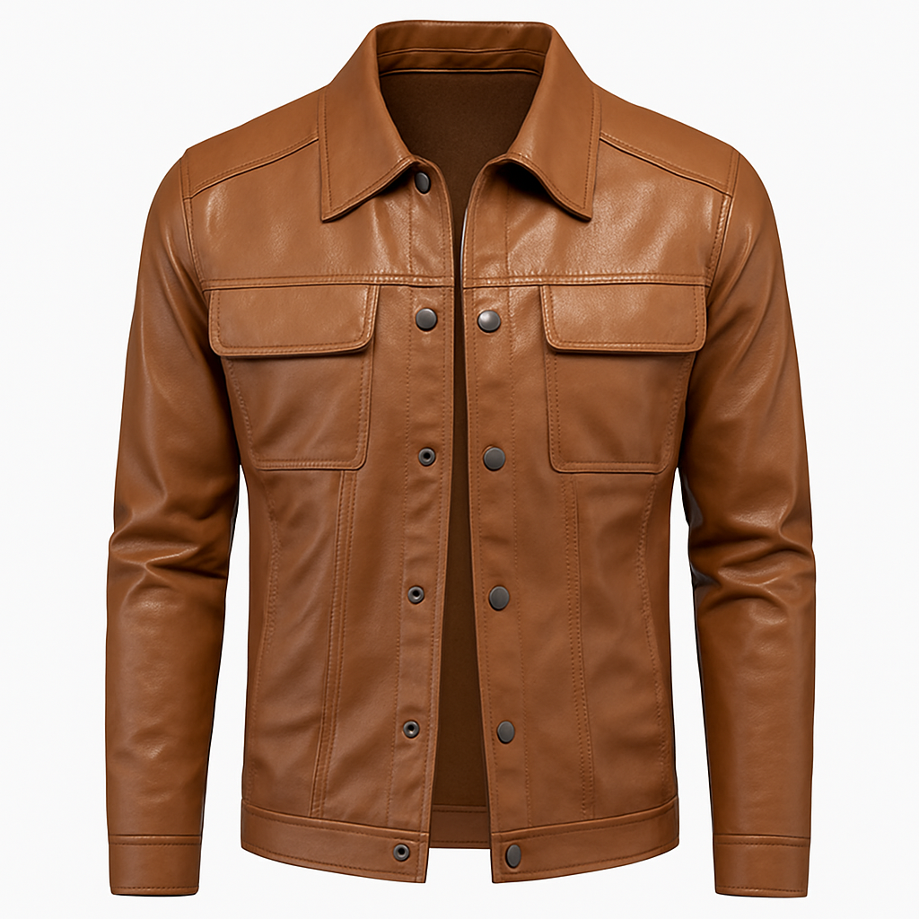 Bronze Rebel Leather Jacket