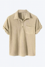 Textured Short Sleeve Shirt