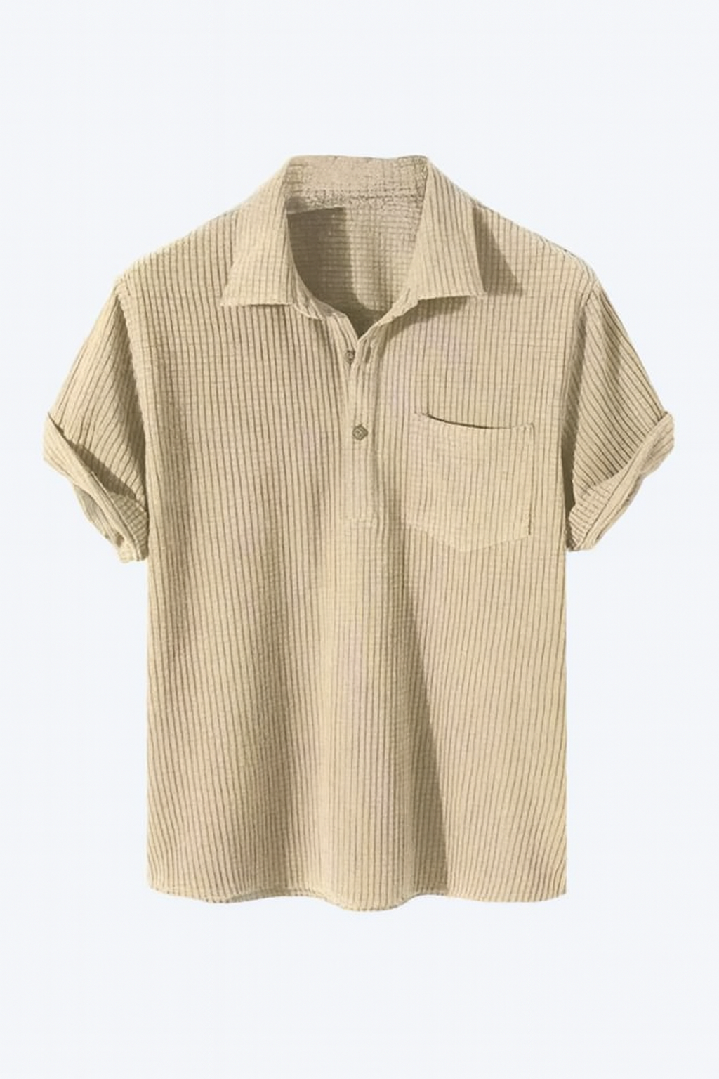 Textured Short Sleeve Shirt