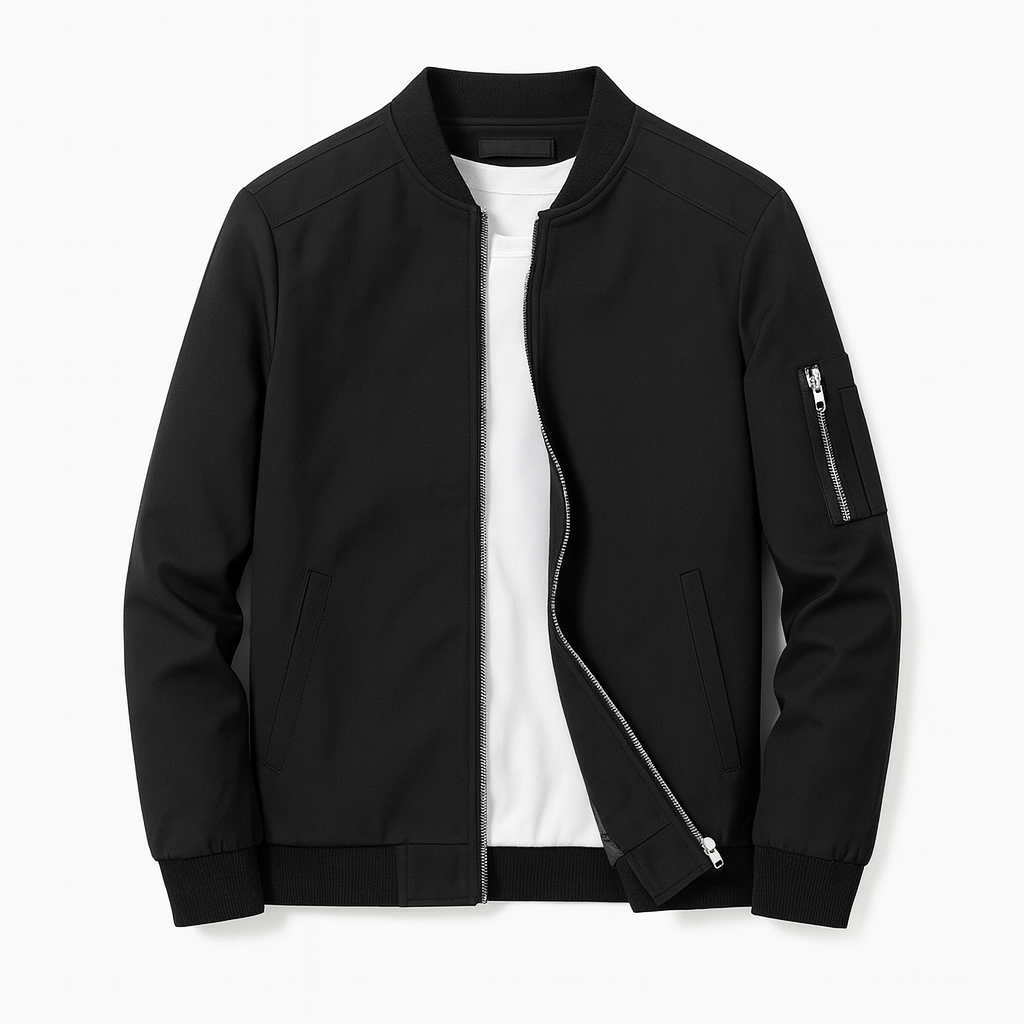 Zipper Jacket Male Casual