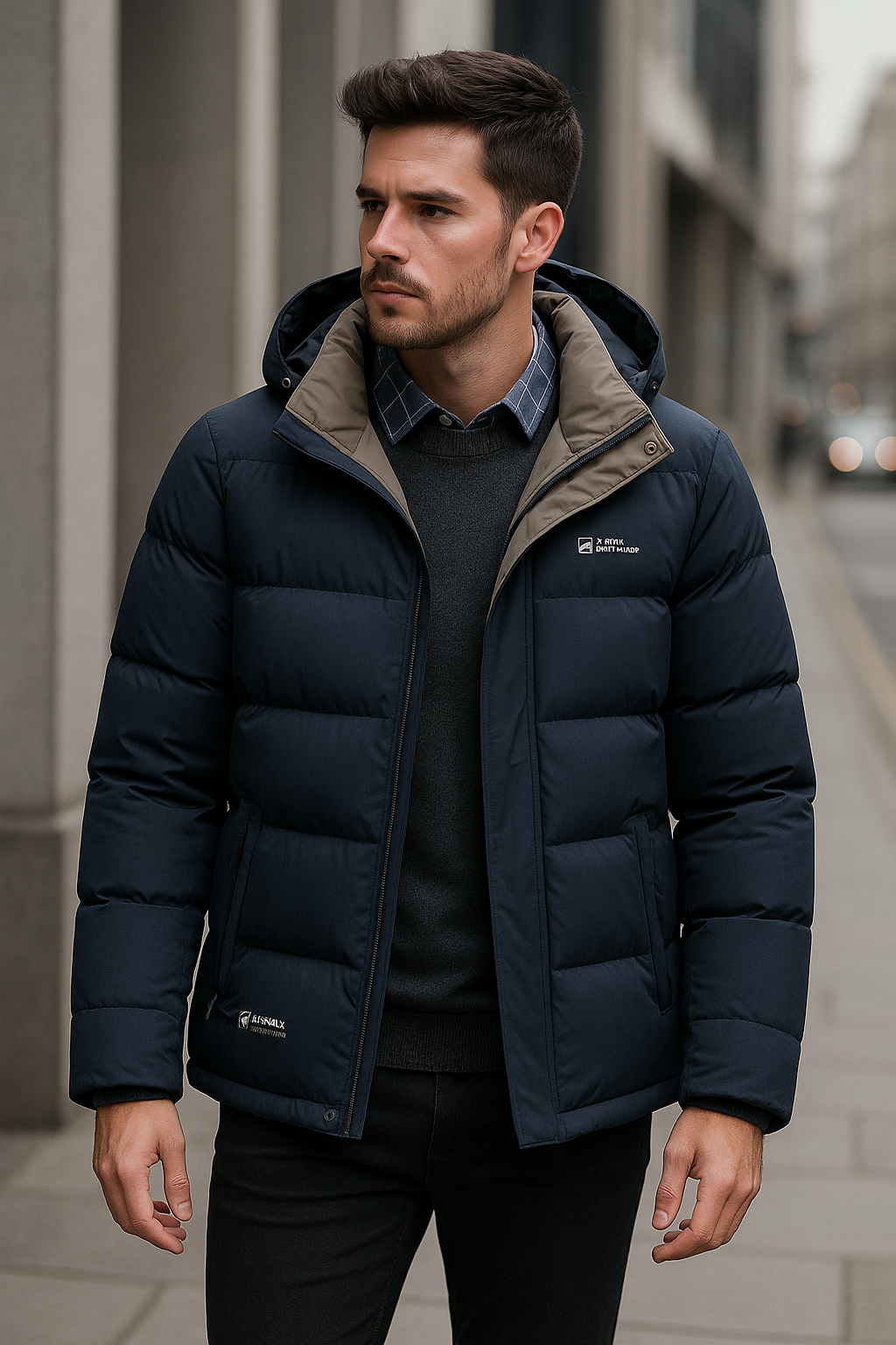 Warm Jacket Men Casual
