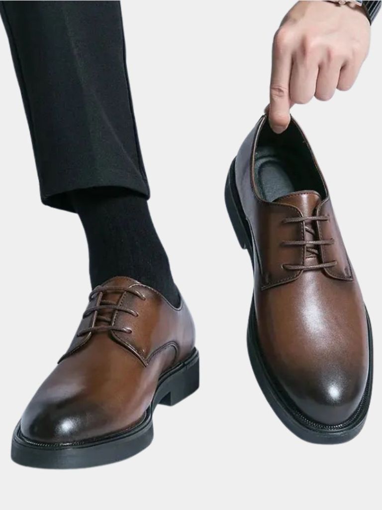 Burlington Heritage Leather Shoes - Cross & Crown