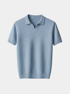 Old Money Cotton Polo Shirt - Cross & Crown