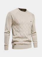 Minimalist Knit Pullover - Cross & Crown