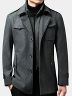 Old Money Two-Piece Winter Coat - Cross & Crown