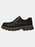 British Leather Elegant Oxford Shoes - Cross & Crown