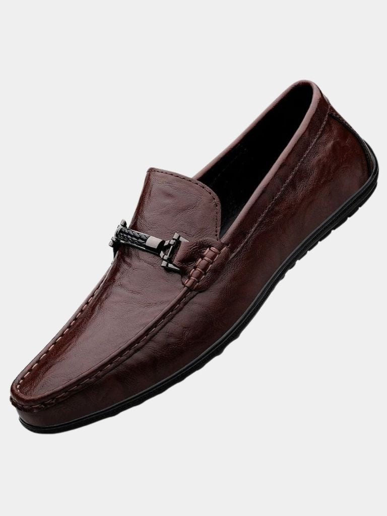 Belgravia Leather Loafers - Cross & Crown