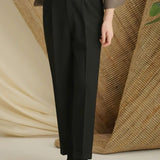 Premium Classic Elastic Trousers - Cross & Crown