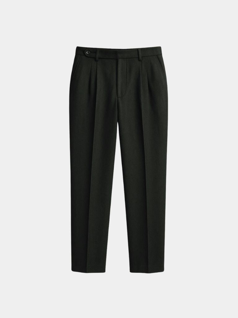 Premium Classic Elastic Trousers - Cross & Crown