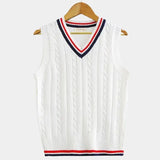 Old Money Essential Knit Vest - Cross & Crown
