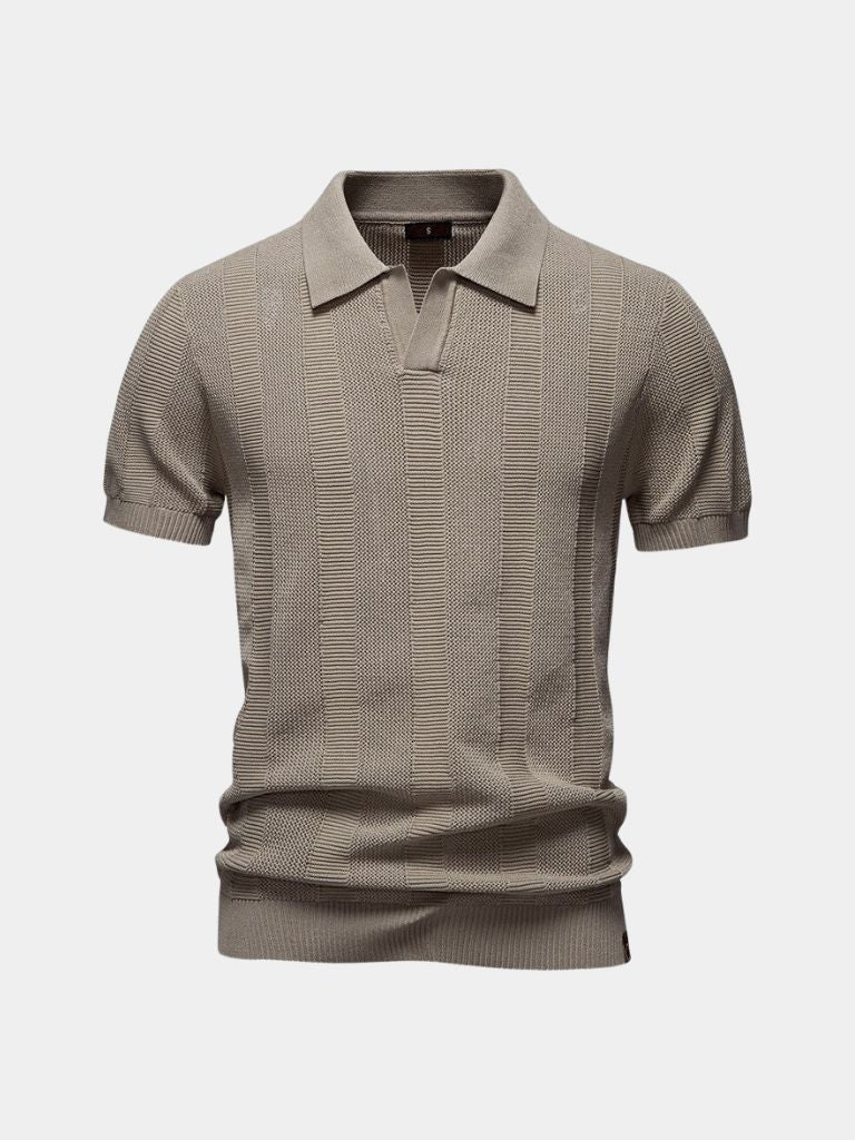 Beige Ancien Polo - Cross & Crown
