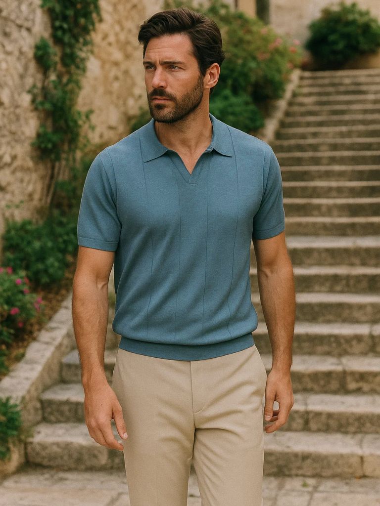 Portofino Polo Shirt - Cross & Crown