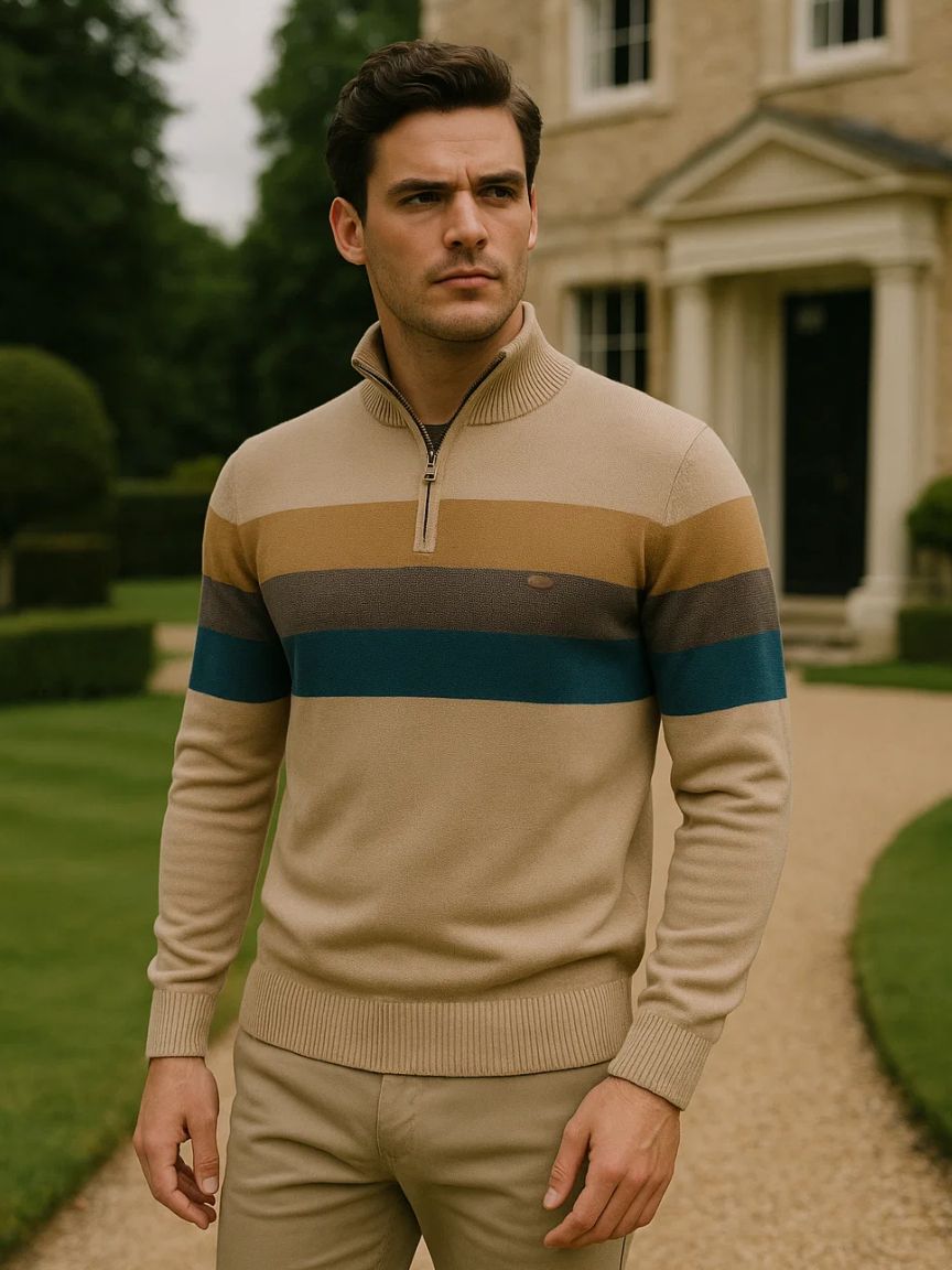 Minimalist High Collar Sweater