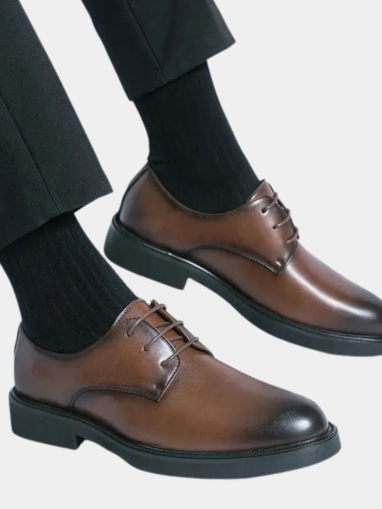 Burlington Heritage Leather Shoes - Cross & Crown