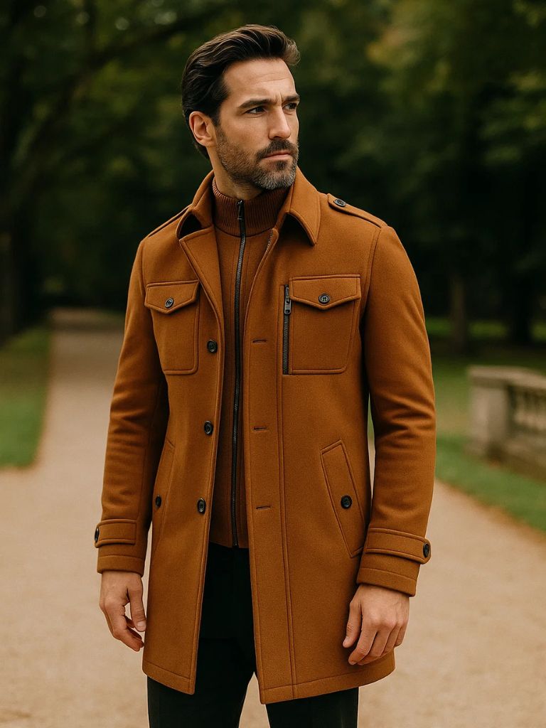 Old Money Two-Piece Winter Coat - Cross & Crown