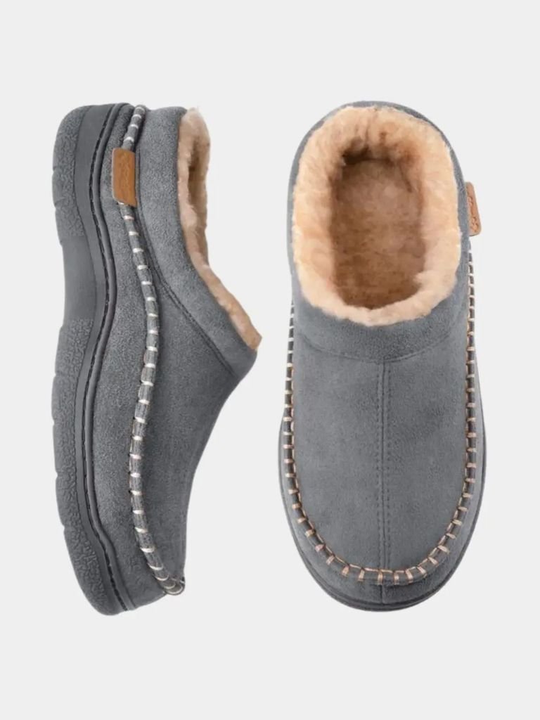 Heritage Luxe Lined Slippers - Cross & Crown