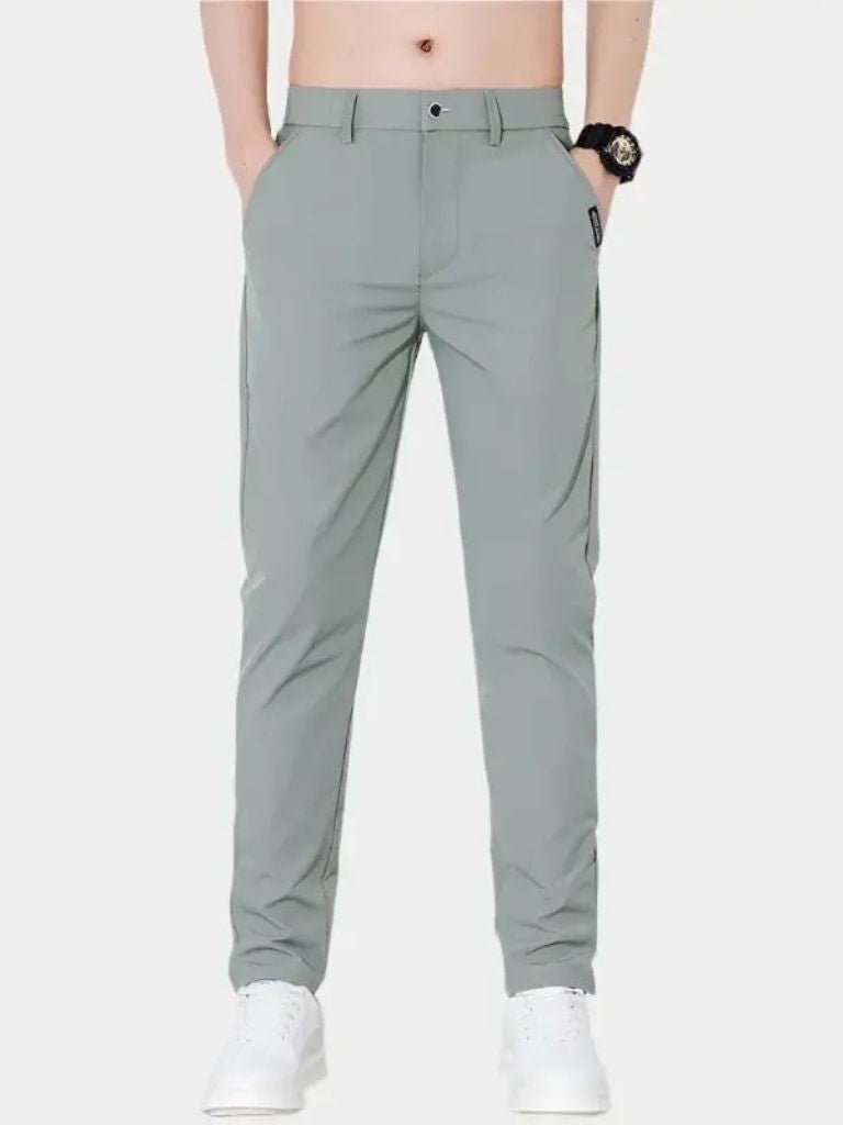Essencial Stretch Trousers - Elastic Waist