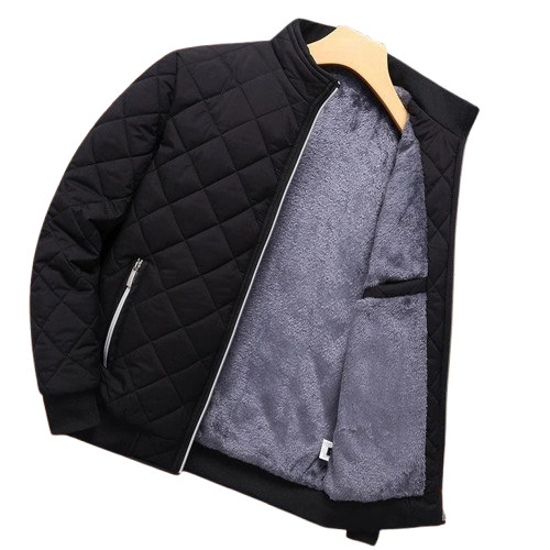 Jacket Men Diamond Pattern