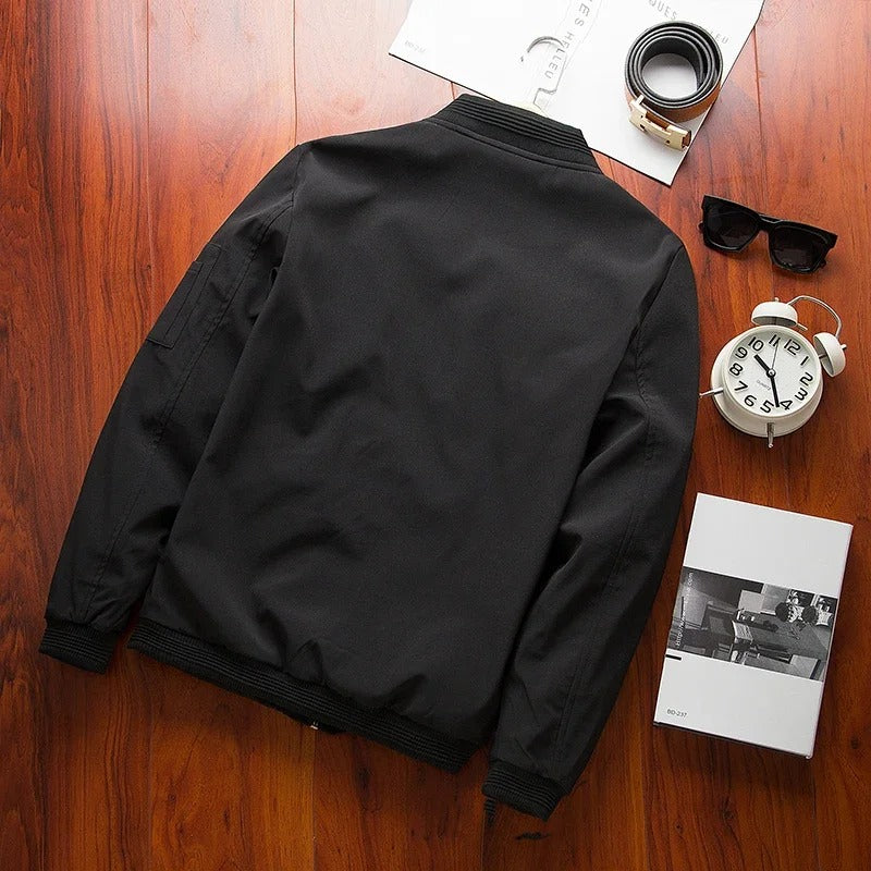 Zipper Jacket Male Casual