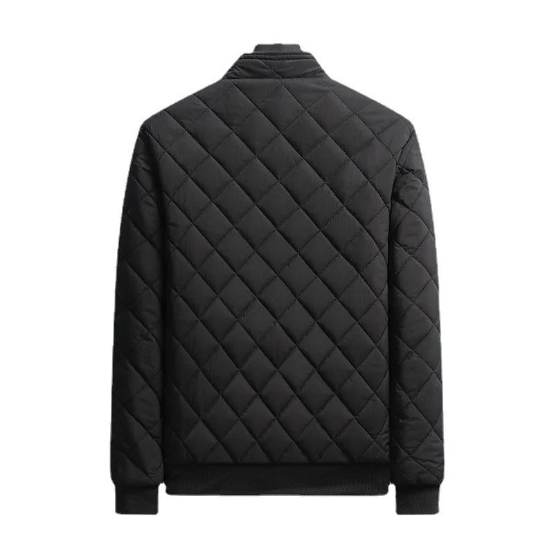 Jacket Men Diamond Pattern