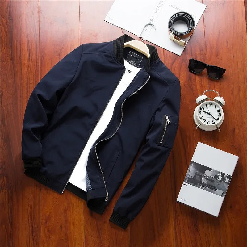 Zipper Jacket Male Casual